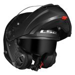 Capacete LS2 Articulado FF908 Strobe 2 Monocolor - Preto Fosco