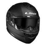 Capacete LS2 Articulado FF908 Strobe 2 Monocolor - Preto Fosco