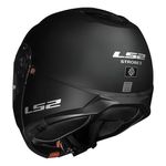 Capacete LS2 Articulado FF908 Strobe 2 Monocolor - Preto Fosco