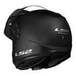 Capacete LS2 Articulado FF908 Strobe 2 Monocolor - Preto Fosco
