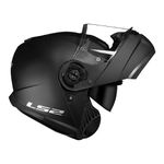 Capacete LS2 Articulado FF908 Strobe 2 Monocolor - Preto Fosco