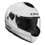Capacete LS2 Articulado FF908 Strobe 2 Monocolor - Branco