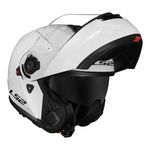 Capacete LS2 Articulado FF908 Strobe 2 Monocolor - Branco