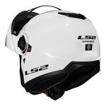 Capacete LS2 Articulado FF908 Strobe 2 Monocolor - Branco