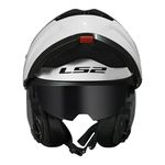Capacete LS2 Articulado FF908 Strobe 2 Monocolor - Branco