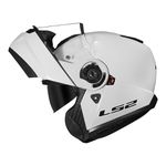 Capacete LS2 Articulado FF908 Strobe 2 Monocolor - Branco