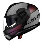 Capacete LS2 Articulado FF908 Strobe 2 Orion - Preto Fosco Camaleão