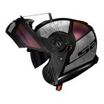 Capacete LS2 Articulado FF908 Strobe 2 Orion - Preto Fosco Camaleão