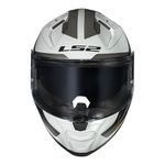 Capacete LS2 FF811 Vector 2 Metric - Branco Titanium