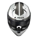 Capacete LS2 FF811 Vector 2 Metric - Branco Titanium