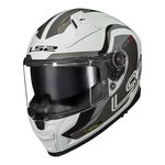 Capacete LS2 FF811 Vector 2 Metric - Branco Titanium
