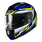 Capacete LS2 FF397 Vector Evo Rider - Cinza Verde
