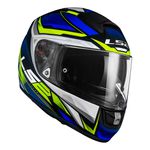 Capacete LS2 FF397 Vector Evo Rider - Cinza Verde