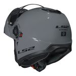 Capacete LS2 Articulado FF908 Strobe 2 Monocolor - Nardo Grey
