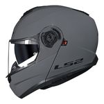 Capacete LS2 Articulado FF908 Strobe 2 Monocolor - Nardo Grey