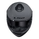 Capacete LS2 Articulado FF908 Strobe 2 Monocolor - Nardo Grey