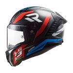 Capacete LS2 FF805 Thunder C Supra - Azul Vermelho