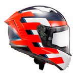 Capacete LS2 FF805 Thunder C Alliance - Vermelho Azul Branco