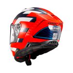 Capacete LS2 FF805 Thunder C Alliance - Vermelho Azul Branco