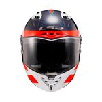 Capacete LS2 FF805 Thunder C Alliance - Vermelho Azul Branco