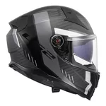 Capacete Ls2 Ff811 Vector II Grid - Preto Fosco/Cinza