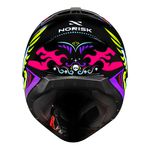 Capacete Norisk FF802 Razor Circus - Preto Rosa