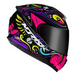 Capacete Norisk FF802 Razor Circus - Preto Rosa