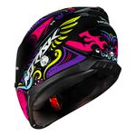 Capacete Norisk FF802 Razor Circus - Preto Rosa