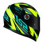 Capacete LS2 FF358 Draze - Preto Amarelo Verde