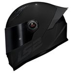 Capacete LS2 FF358 S Monocolor - Preto Brilhante