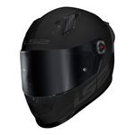 Capacete LS2 FF358 S Monocolor - Preto Brilhante