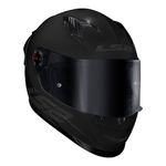 Capacete LS2 FF358 S Monocolor - Preto Brilhante