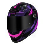 Capacete LS2 FF358 Tank - Preto Roxo 