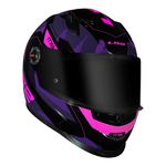 Capacete LS2 FF358 Tank - Preto Roxo 