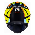 Capacete Asx Eagle Explorer - Preto/Amarelo/Laranja