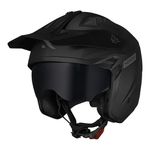 Capacete Norisk Darth 2 Monocolor - Preto Fosco