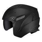 Capacete Norisk Darth 2 Monocolor - Preto Fosco