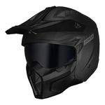 Capacete Norisk Darth 2 Monocolor - Preto Fosco