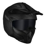 Capacete Norisk Darth 2 Monocolor - Preto Fosco
