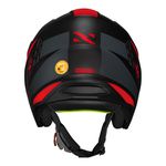 Capacete Norisk Darth 2 X1 - Preto Fosco Vermelho