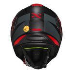 Capacete Norisk Darth 2 X1 - Preto Fosco Vermelho