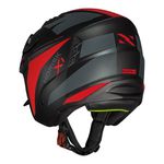 Capacete Norisk Darth 2 X1 - Preto Fosco Vermelho