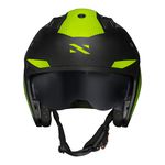 Capacete Norisk Darth 2 X1 - Preto Fosco Amarelo