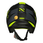 Capacete Norisk Darth 2 X1 - Preto Fosco Amarelo