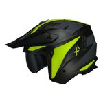 Capacete Norisk Darth 2 X1 - Preto Fosco Amarelo