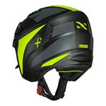 Capacete Norisk Darth 2 X1 - Preto Fosco Amarelo