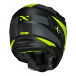 Capacete Norisk Darth 2 X1 - Preto Fosco Amarelo