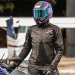 Jaqueta X11 Feminina Evo 4 - Preto Rosa
