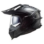 Capacete LS2 MX701 Explorer C - Solid Carbon