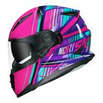 Capacete Norisk Ff302 Soul Advance - Rosa (Viseira Solar)